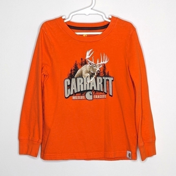 Carhartt Hunting Deer Buck Long Sleeve Shirt 5 - Picture 1 of 7